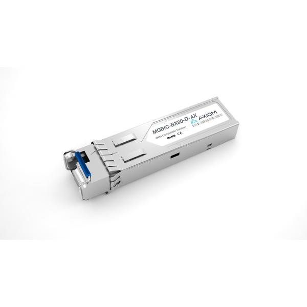 Axiom 1000Base-Bx80-D Sfp Transceiver For Enterasys - Mgbic-Bx80-D, Axiom Manufacturing, Mfr#: MGBIC-BX80-D-AX